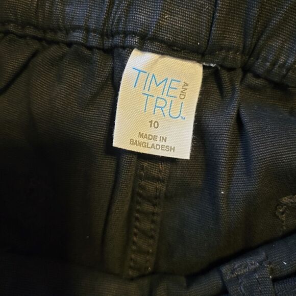 Time & Tru paper bag jeans set of ( 2) Woman's jeans 10 NWT - Picture 7 of 11